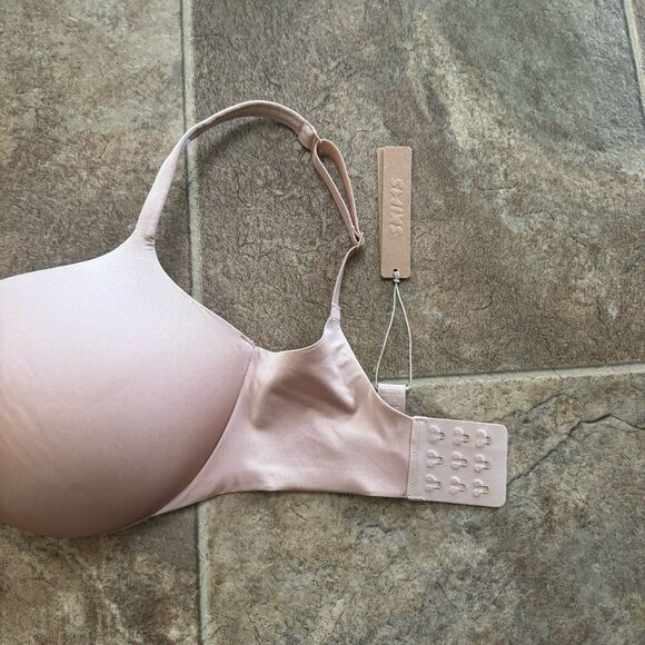 Skims Ultimate Push-up Plunge Bra Mica Size 32DDD - Picture 8 of 10
